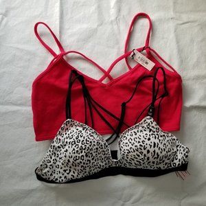 VS Bralette Bundle NWT(lot of 2 bras) -Size Small